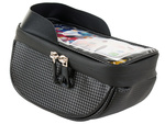 Wasserdichte gepäckträgertasche telefonhalter