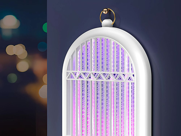 Elektrická led insekticidní lampa uv pro komáry mouchy přívěsek 2 usb režimy