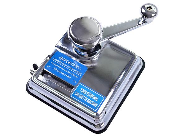 Nabijarka tłokowa do papierosów tytoniu stalowa