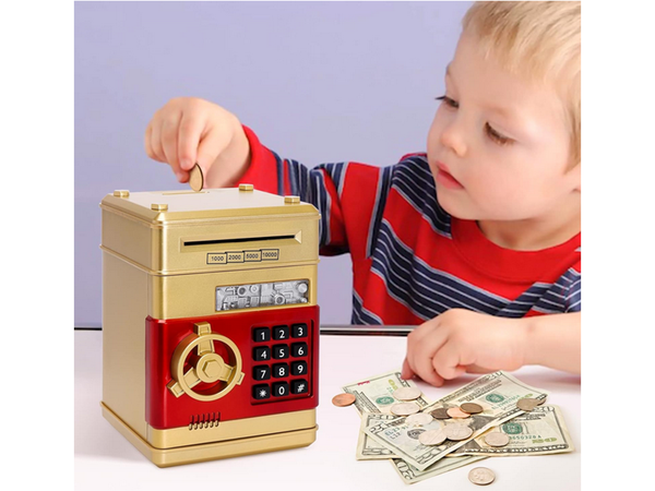 Tirelire distributeur de billets code d'accès billets de banque