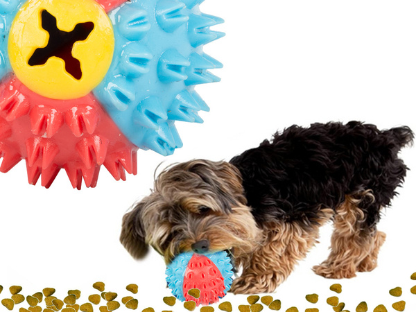 Pelota golosina juguete para masticar comida para perros