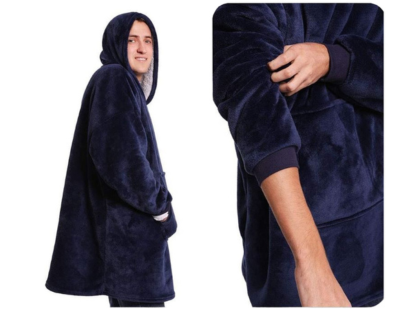 Topla majica prevelike odeje xxl 2in1 debela flis
