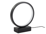 Nachtlampe tischlampe rund ring farbe kalt warm neutral regulierung