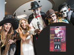 Vampiir dracula libahunt komplekt halloween valehambad võltsitud verega