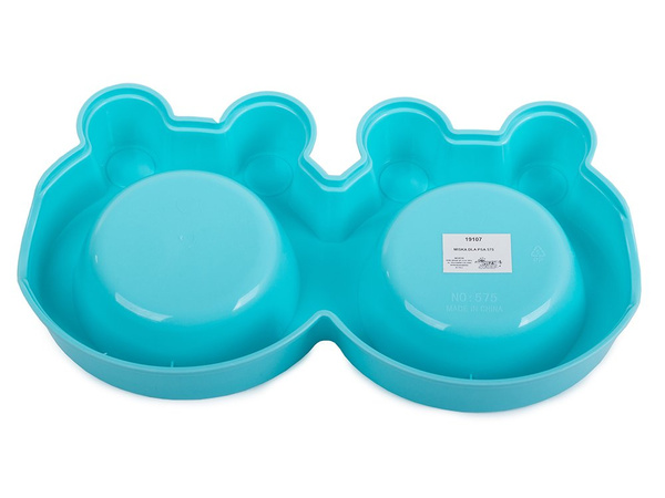 Kovový dvojitý dog box 0,3 l x 2