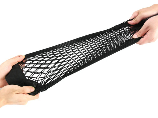 Car boot net sturdy with velcro to car seat sturdy pocket 50x25cm