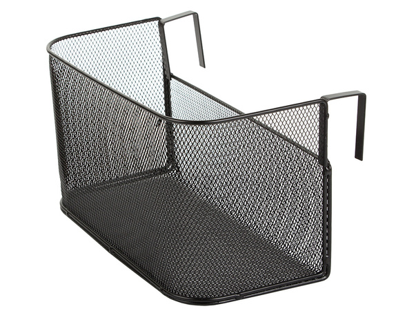 Basket metal door-hung organiser kitchen hanging shelf