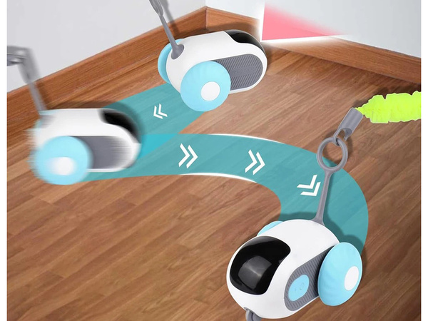 Interactive cat toy remote control escaping usb-c remote control