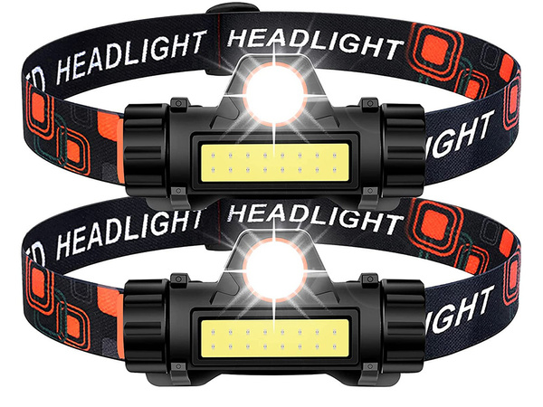 Cob 4in1 headlamp headlamp with magnese