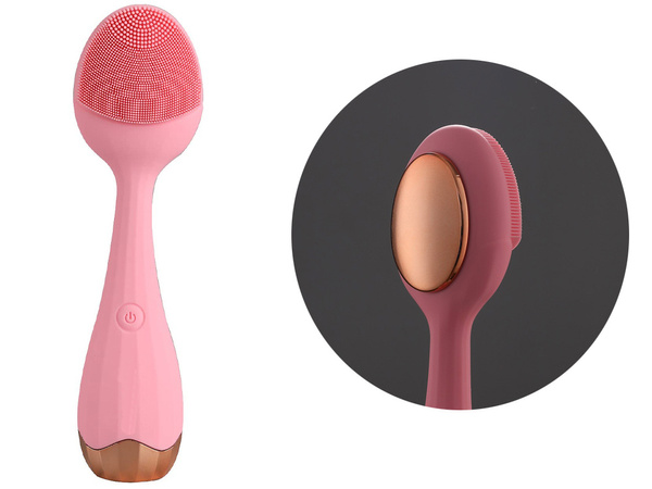 Facial cleansing brush sonic massager