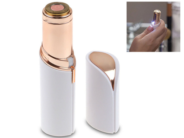Facial epilator shaver body trimmer led
