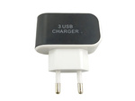 Vysokorýchlostná 5w 3 x usb quick charge 3.0 univerzálna nabíjačka 3.1a
