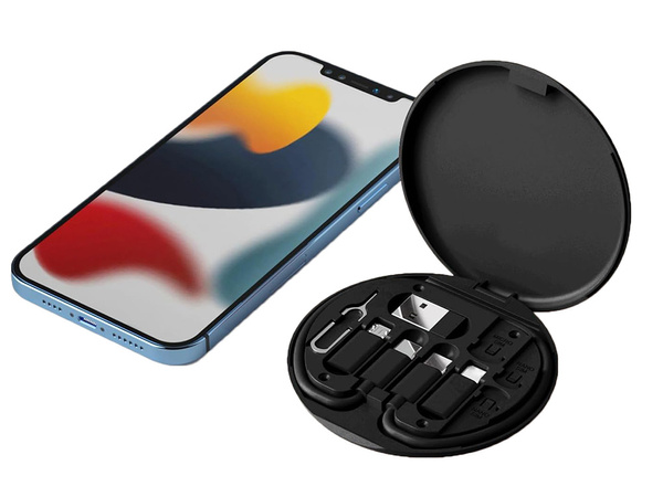 Sada adaptérov usb kábel typ c 4v1 mikro osvetlenie 60w