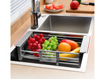 Escurridor para fregadero cesta telescópica para frutas y verduras