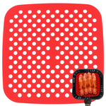 Air fryer's coast coupon, silicon 21 cm négyzet alakú