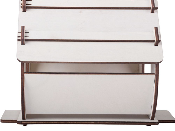 Birdhouse din lemn birdhouse cutie de cuibărit pentru asamblare vopsea diy