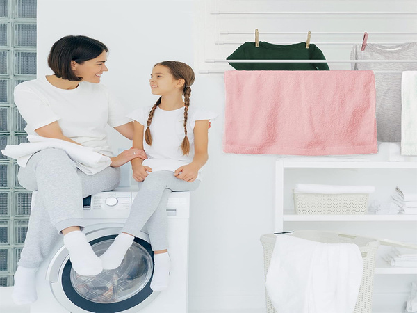 Deckentrockner für wäsche 5 stangen 180 cm badezimmer balkon