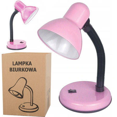 Adjustable school desk lamp nightstand