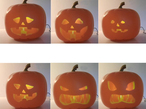 Bučni animacijski projektor halloween nočna luč