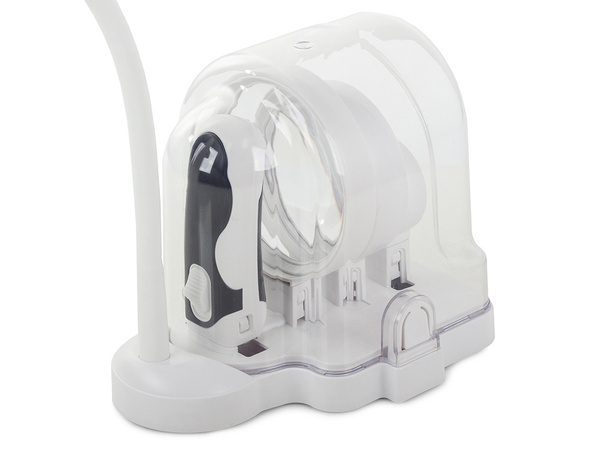 Loupe de bureau 2en1 lentilles interchangeables 6 leds