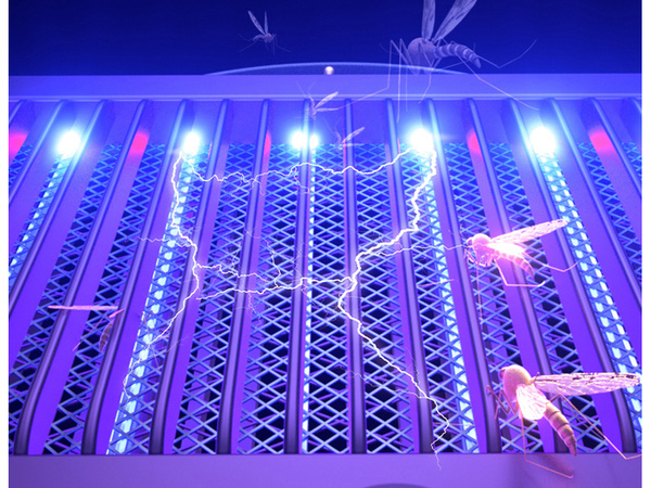 Uv insekticídna lampa na komáre muchy elektrická pasca na hmyz účinná