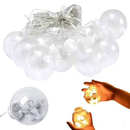 GAISMAS AIZKARU AIZKARS SVĒTKU VIRTENE BAUBLE APDARE 138 REZULTĀTĀ SILTĀ KRĀSĀ IP44