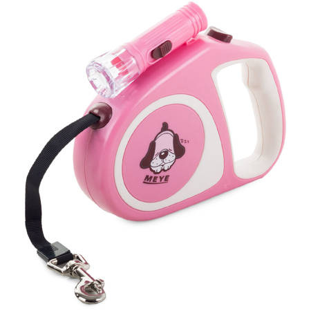 Lanyard pentru câini bloc de zbor automatic 5m 15kg