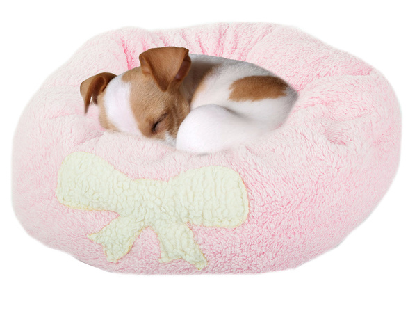 Lit de chien pelucheux lit de chat coussin doux lit de canapé 35cm