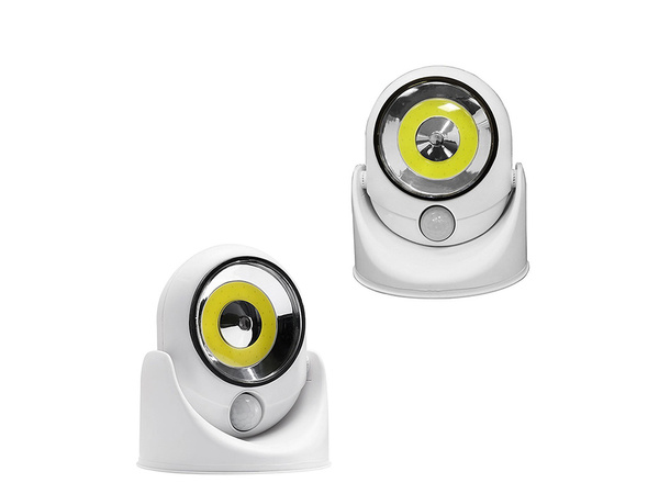 Led cob 360 batterielampe mit bewegungsmelder