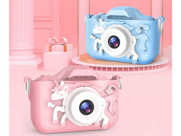 Aparat fotograficzny kamera dla dzieci jednorożec