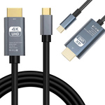 USB-C HDMI KABELSKI ADAPTER HUB USB TIP C NA HDMI 4K 180 cm