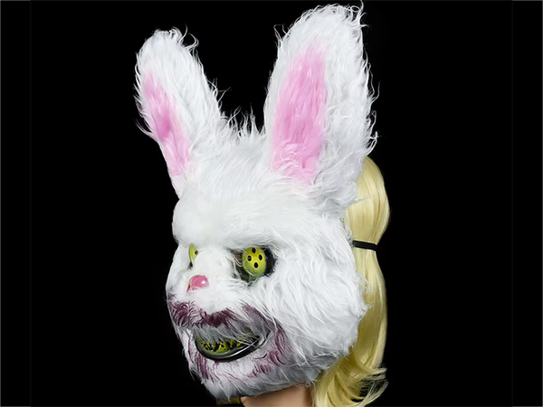 Halloween masca iepure macabru creatură monstru deghizare costum psihopat
