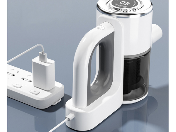 Aspirador vertical inalámbrico sin bolsa manual 2 en 1 100 w 4 boquillas hepa
