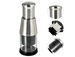 Rotary vegetable and fruit chopper for garlic hand chopper shredder