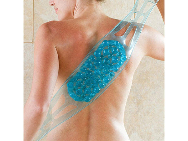 Masseur dorsal nettoyeur de corps brosse à pieds