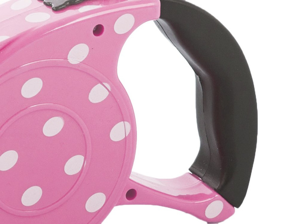 Smycz automatyczna dla psa taśma blokada 5m 15kg