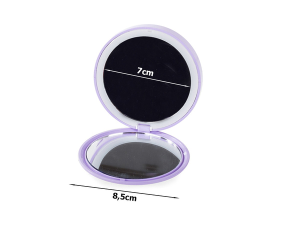 Miroir de maquillage cosmétique éclairé par led