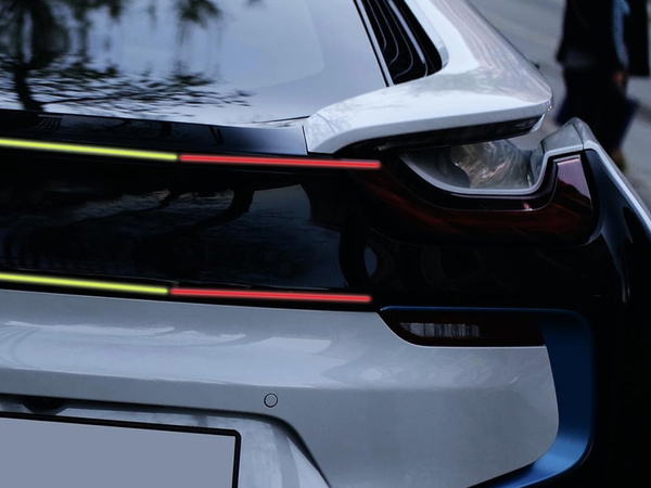 Jízdní nálepka na kolo motor motor car label 8m