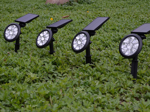 Lanterne solaire rgbw led jardin lampe de noël