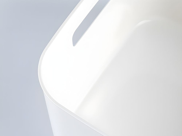 Úložný kontejner organizér koš s úchyty univerzální 18x25 cm