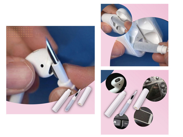 Puhastuskomplekt telefonitorude jaoks