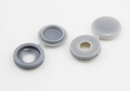 SCREW COVERS 100 PCS LIGHT GRAY (400)