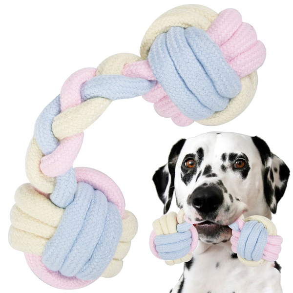 Dog toy dog toy tug rope strong bone