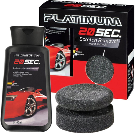 Set de îndepărtare a zgârieturilor pastă de lustruit burete platinium