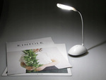 4led school desk lamp nightstand white