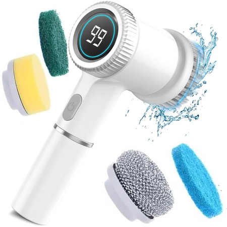 Brosse électrique rotative pour nettoyer la cuisine sans fil 5 en 1