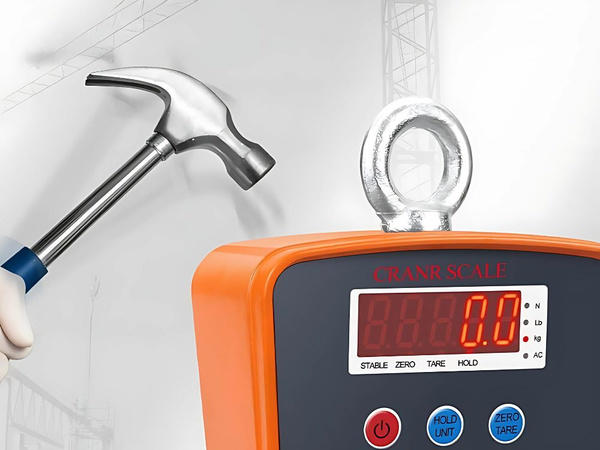 Kljuka nakladalnik žerjav lestvica 500kg 0,5t lcd suspendirano shranjevanje obesek kmetijska lestvica