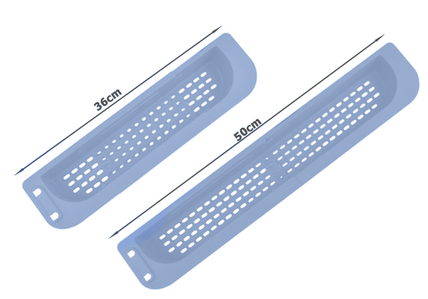Portautensilios de cocina fregadero organizador estante escurridor plegable
