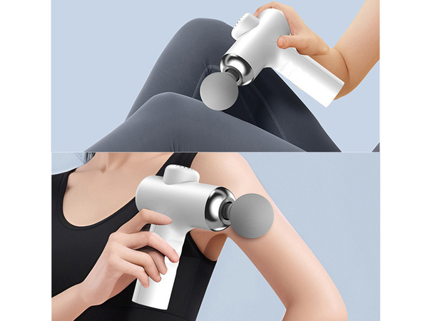 Back massage gun body leg massager strong massage gun 4 tips