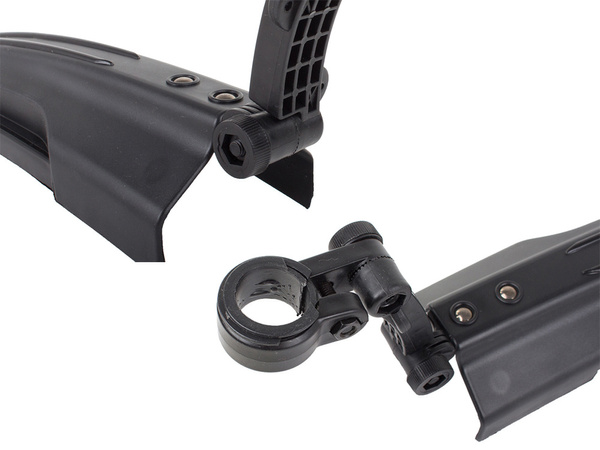 Guardabarros delantero juego trasero bicicleta 2 piezas